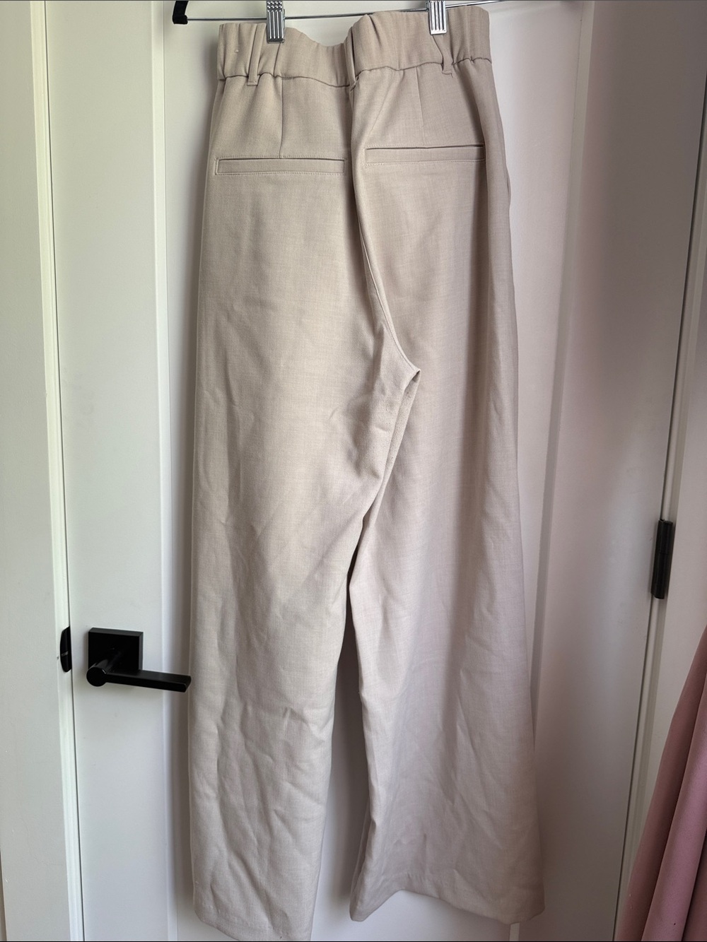Abercrombie & Fitch A&F Sloane Wide Leg Tailored Pant - Picture 4 of 4